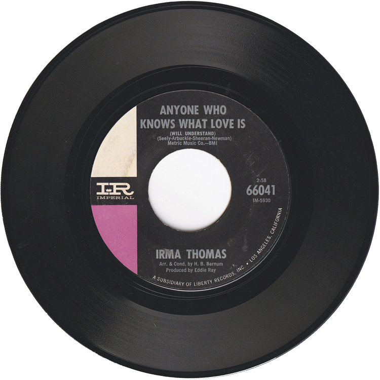 Irma Thomas - Time Is On My Side / Anyone Who Knows What Love Is