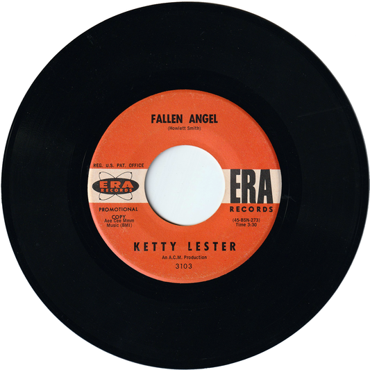 Ketty Lester - Fallen Angel / Lullaby For Lovers (Promo)