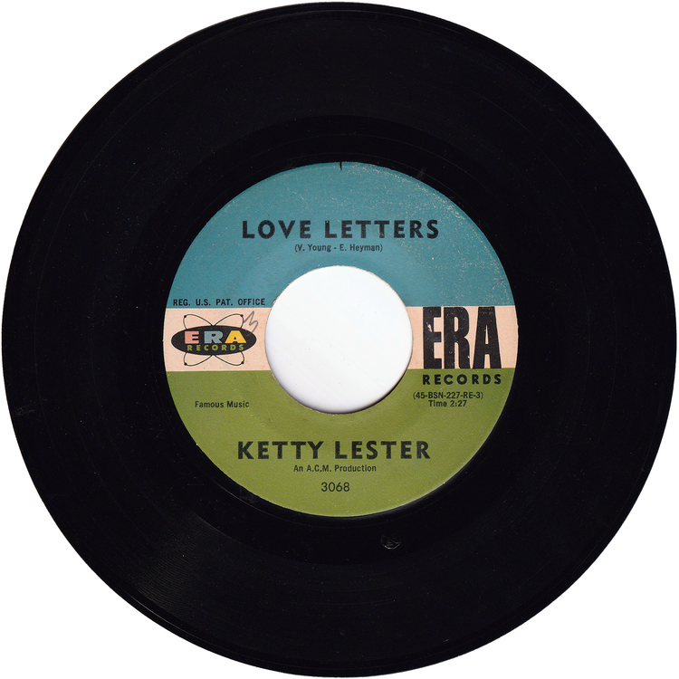 Ketty Lester - Love Letters / I'm A Fool Want You