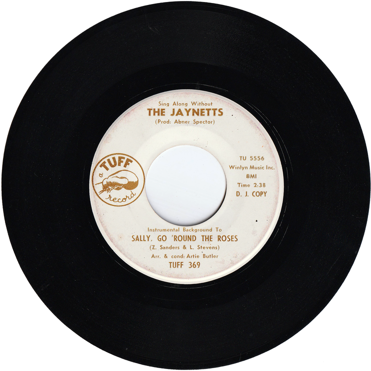 The Jaynetts - Sally Go 'Round The Roses / Instrumental Version (Promo)