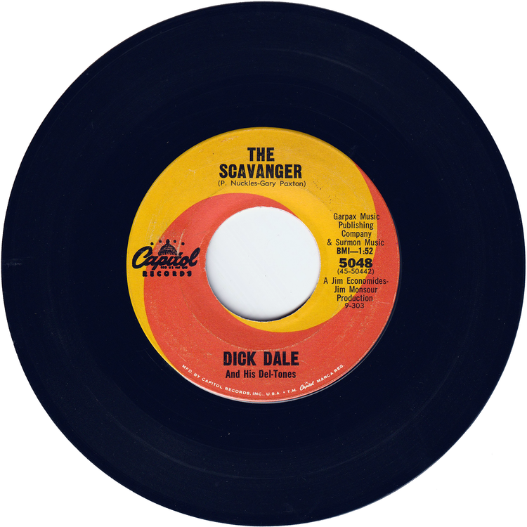 Dick Dale & The Del-Tones - The Scavanger / Wild Ideas