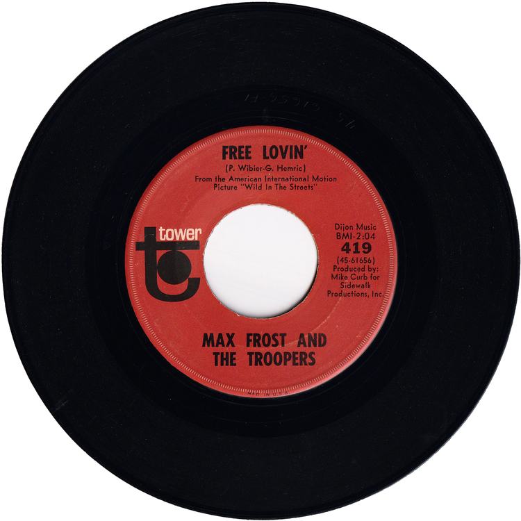Max Frost & The Troopers - Shape Of Things To Come / Free Lovin'