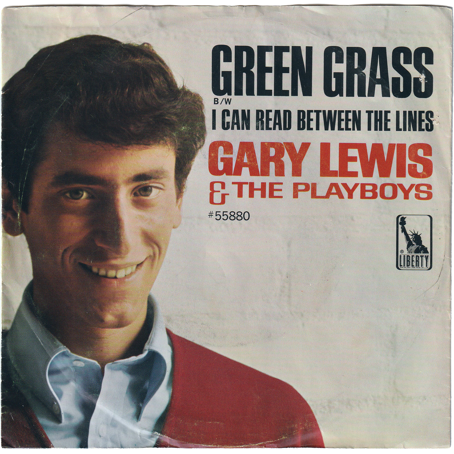 Gary Lewis  The Playboys Green Grass I Can Read Between The Lines –  NIGHT BEAT RECORDS