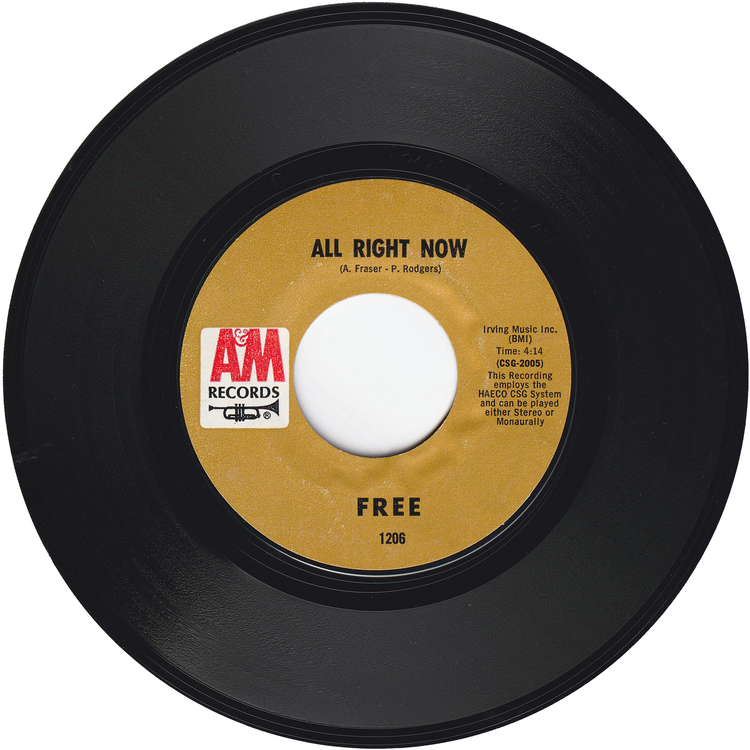 Free - All Right Now / Mouthful Of Grass