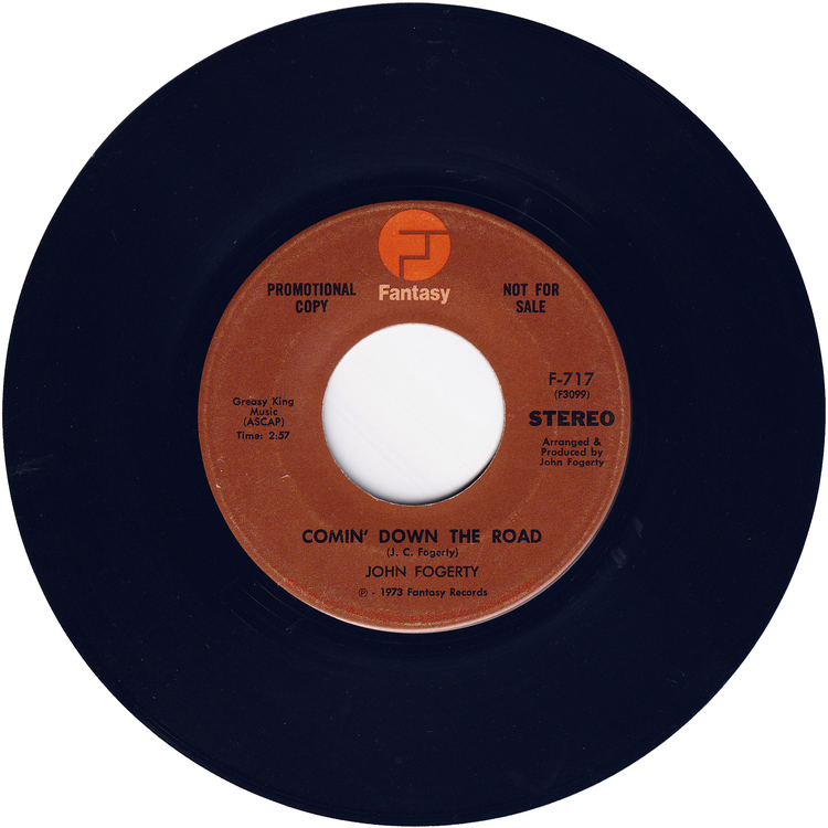 John Fogerty - Comin' Down The Road / Comin' Down The Road (Stereo) (Promo)