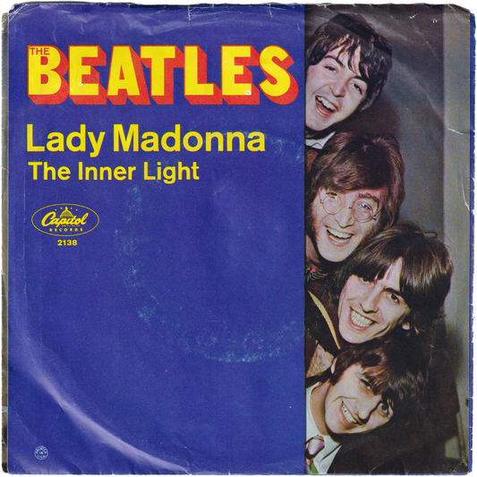 The Beatles - Lady Madonna / The Inner Light (w/PS)