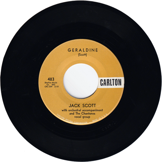 Jack Scott - Geraldine / With Your Love