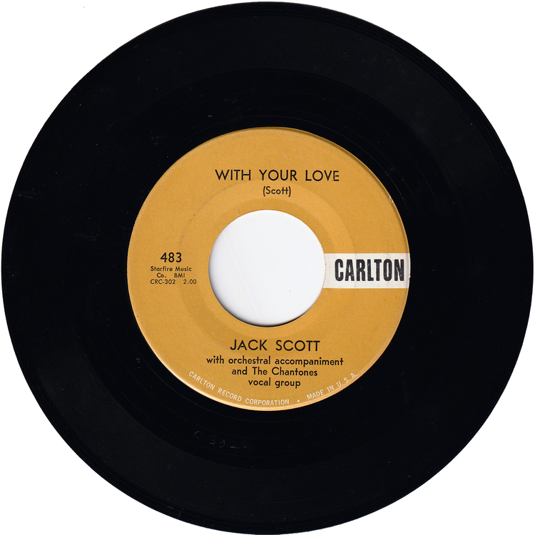 Jack Scott - Geraldine / With Your Love