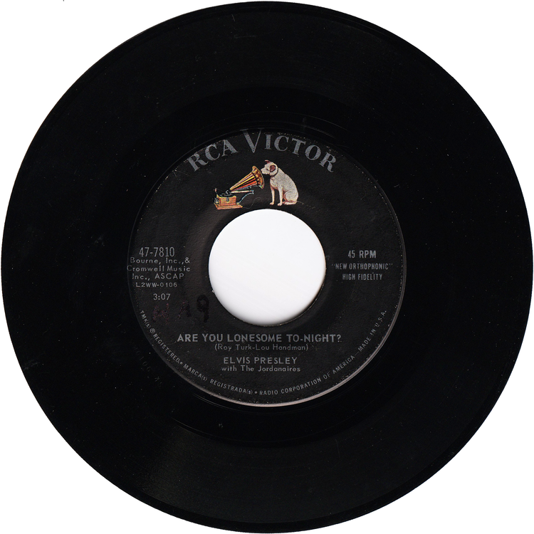 Elvis Presley - Are You Lonesome To-Night? / I Gotta Know