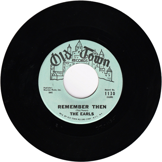 The Earls - Remember Then / Let's Waddle (1st.press)