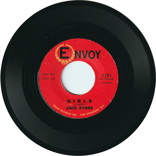 Jack Evans - Girls / Come Prima