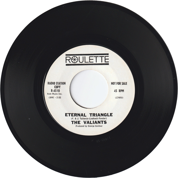 The Valiants - Johnny Lonely / Eternal Triangle (Promo)