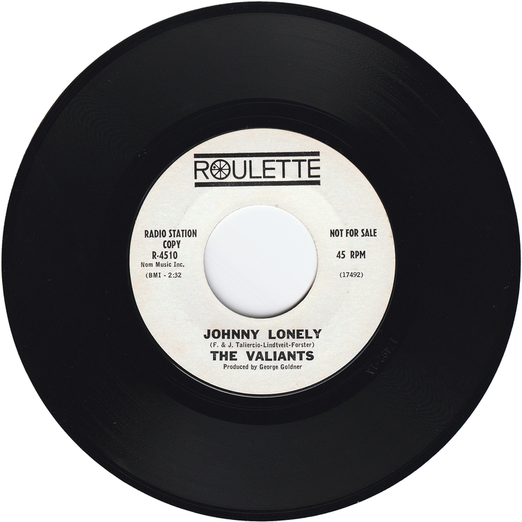 The Valiants - Johnny Lonely / Eternal Triangle (Promo)
