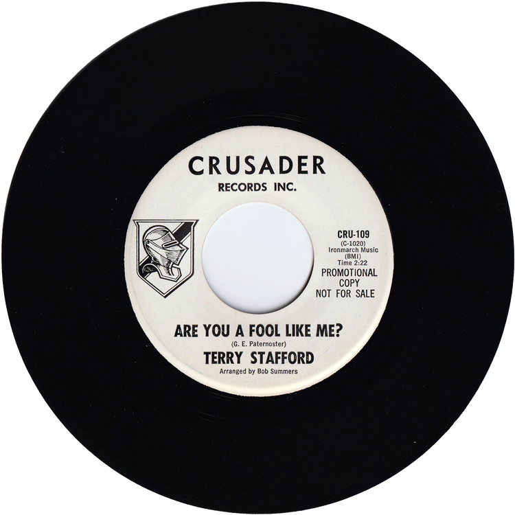 Terry Stafford - Follow The Rainbow / Are You A Fool Like Me? (Promo)