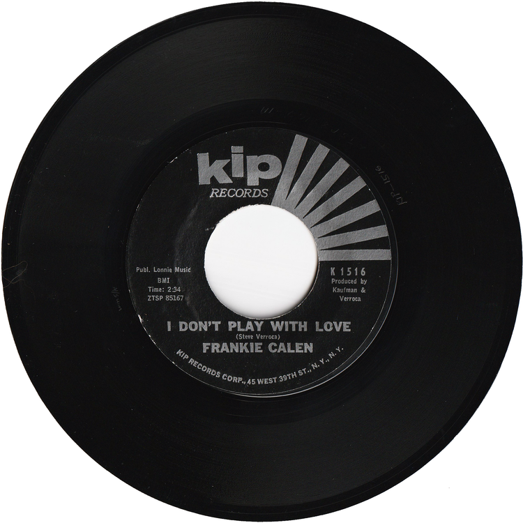 Frankie Calen - Pretty Dimple / I Don't Play With Love
