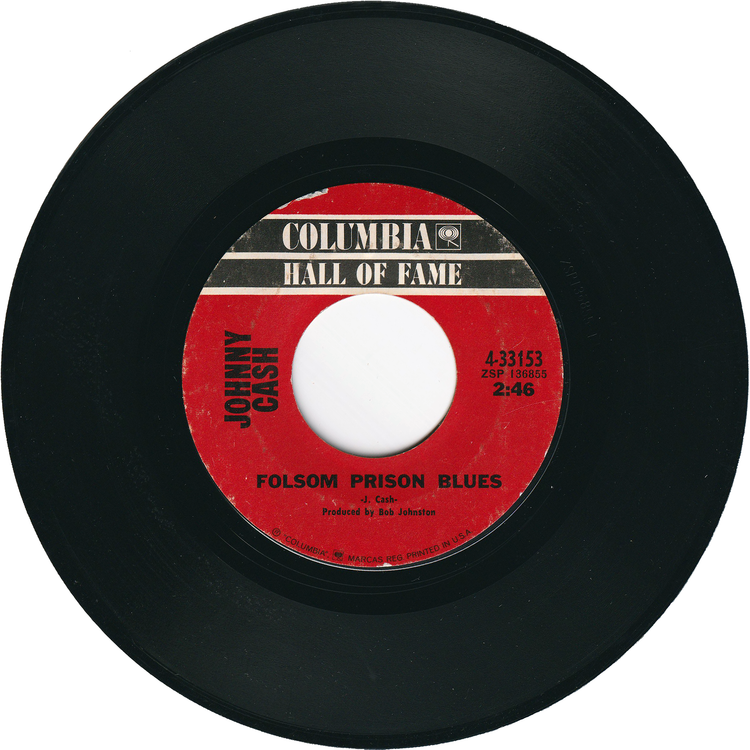 Johnny Cash - Folsom Prison Blues / Daddy Sang Bass (Re-Issue)