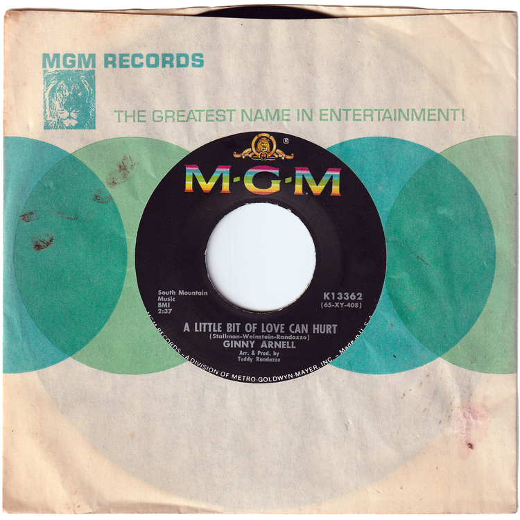 Ginny Arnell - A Little Bit Of Love Can Hurt / B-I-L-L-Why