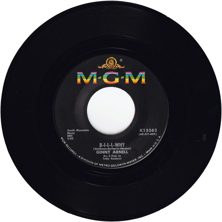 Ginny Arnell - A Little Bit Of Love Can Hurt / B-I-L-L-Why