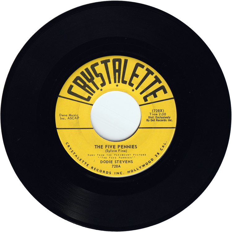 Dodie Stevens - Yes Sir Ee / The Five Pennies