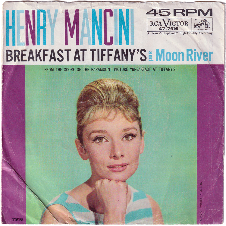 Henry Mancini - Breakfast At Tiffany's / Moon River (w/PS)