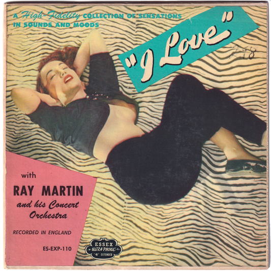 Ray Martin - Sensations In Sounds And Moods I Love [2x45rpm, 7inch, 8tracks, EP] (w/PS)
