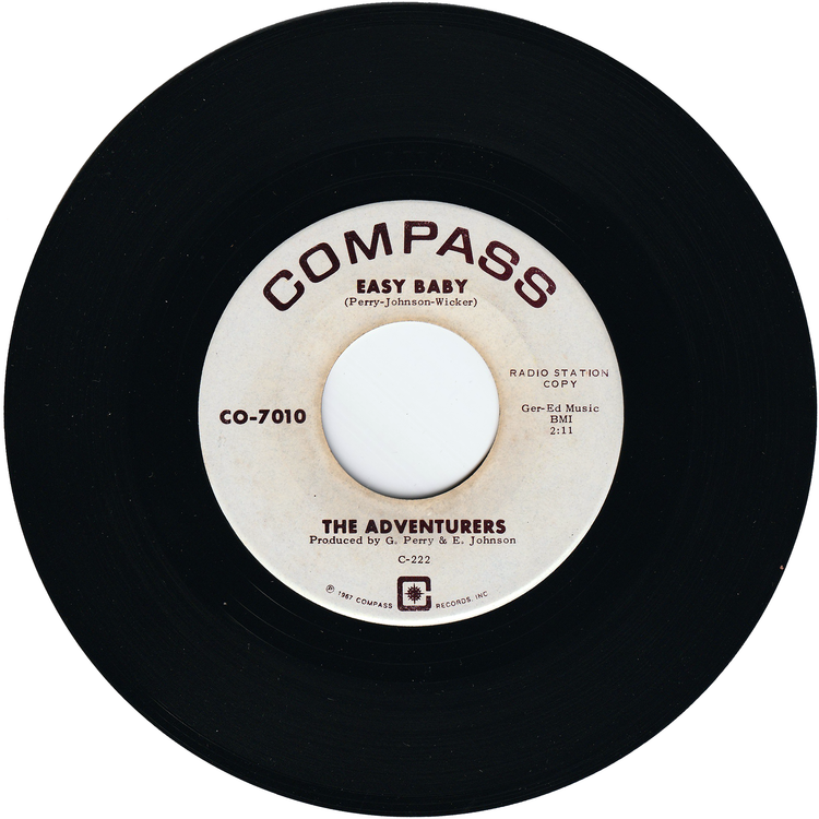 The Adventures - Easy Baby / A Good Girl Is So Hard To Find (Promo)