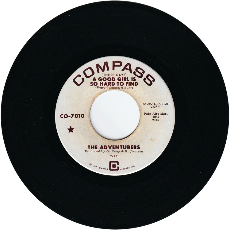 The Adventures - Easy Baby / A Good Girl Is So Hard To Find (Promo)