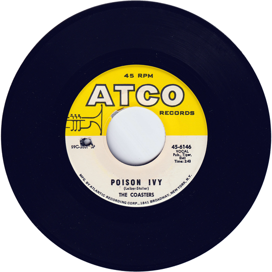 The Coasters - Poison Ivy / I'm A Hog For You