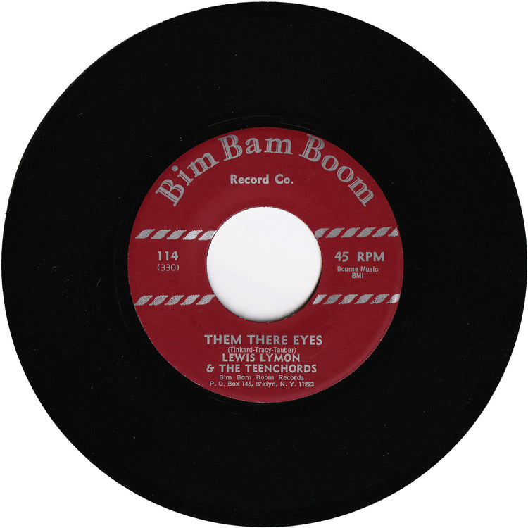 Lewis Lymon & The Teenchords - Dance Girl / Them There Eyes (Re-Issue)