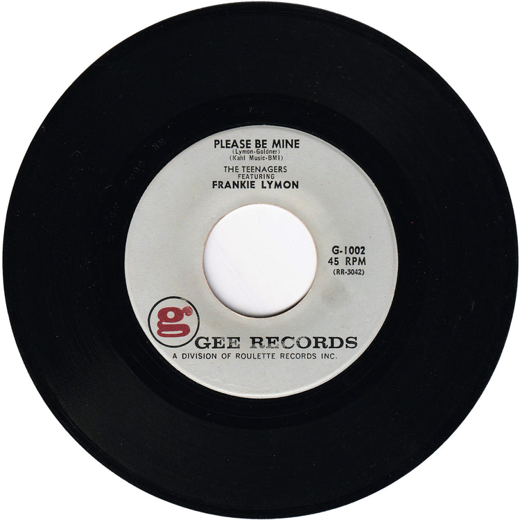 Frankie Lymon & The Teenagers - Why Do Fools Fall In Love / Please Be Mine (Gray label)