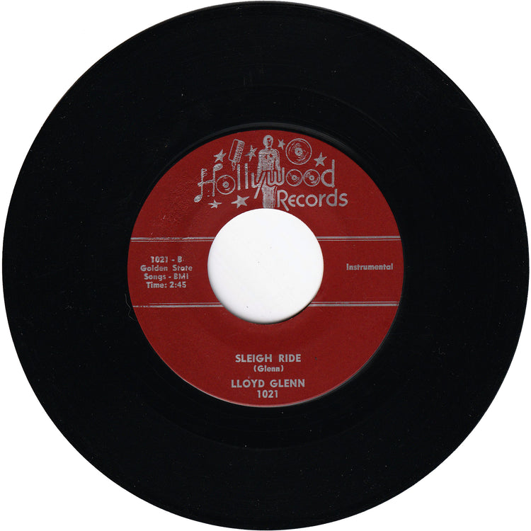 Charles Brown - Merry Christmas, Baby / Lloyd Glenn - Sleigh Ride [Hollywood label]