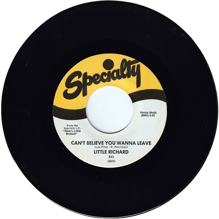 Little Richard - Keep A Knockin' / Can't Believe You Wanna Leave (Re-Issue)
