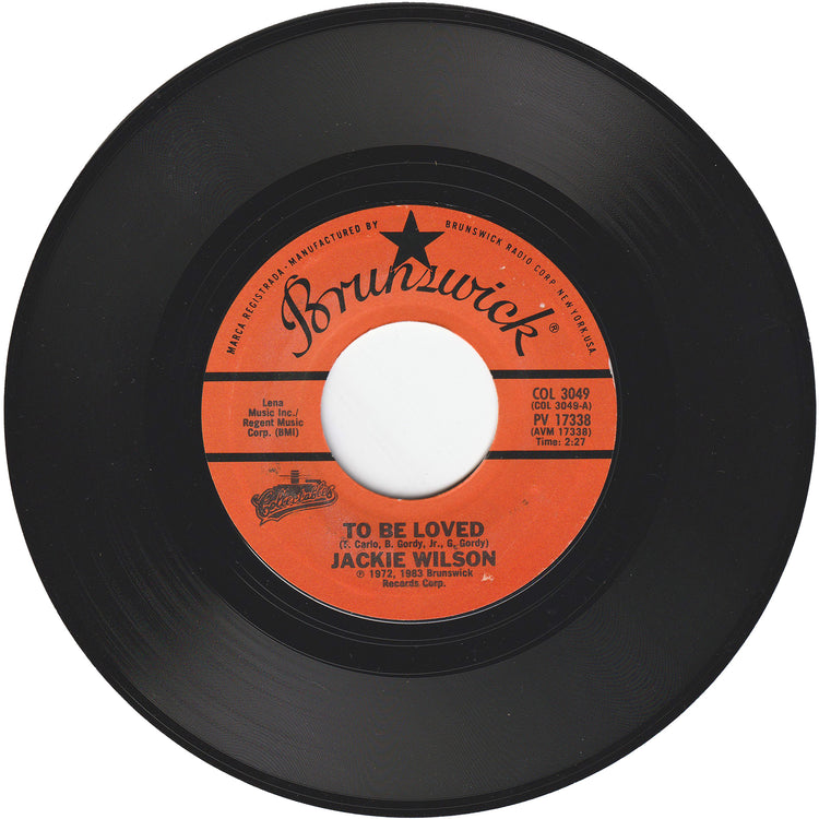 Jackie Wilson - That's Why (I Love You So) / To Be Loved (Re-Issue)