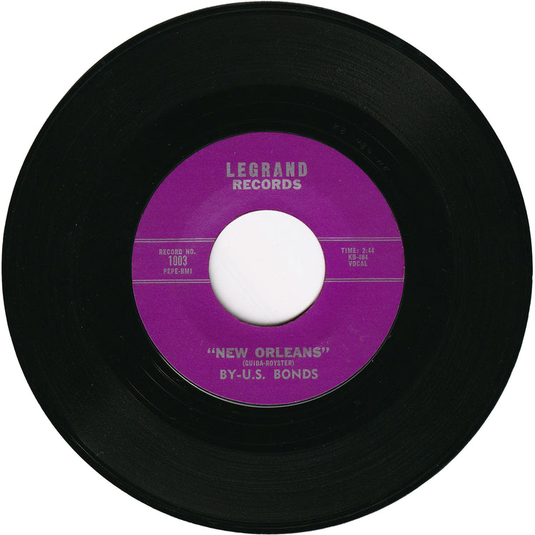 Gary "U.S." Bonds - New Orleans / Please Forgive Me (LEGRAND Purple Label)