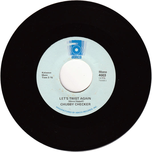 Chubby Checker - Let's Twist Again / Limbo Rock (Re-Issue)