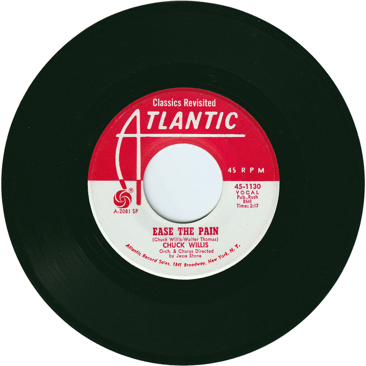 Chuck Willis - C. C. Rider / Ease The Pain (60's Re-Issue, Promo)