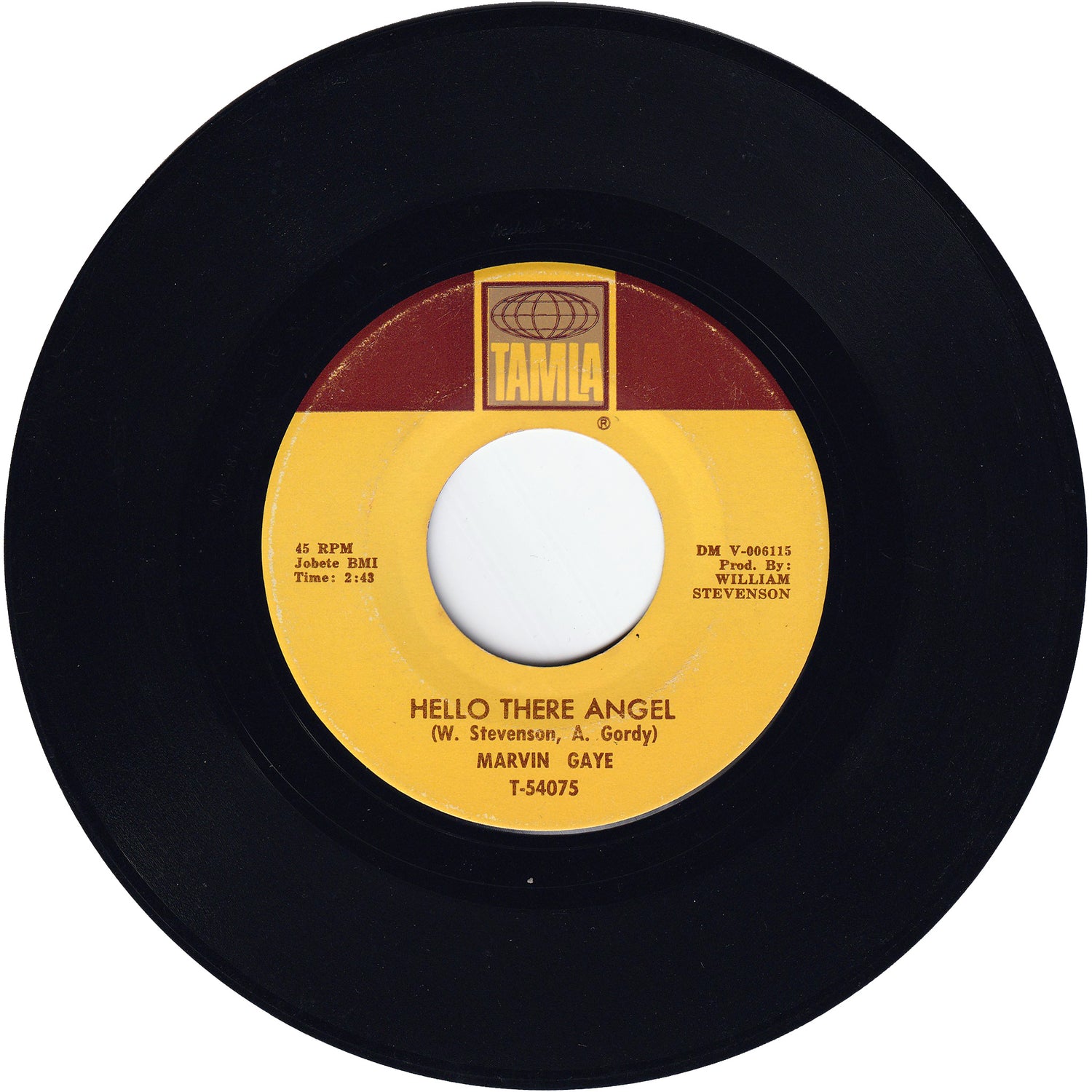 Marvin Gaye Hitch Hike / Hello There Angel NIGHT BEAT RECORDS