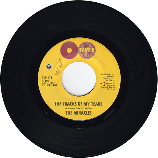 The Miracles - The Tracks Of My Tears / A Fork In The Road
