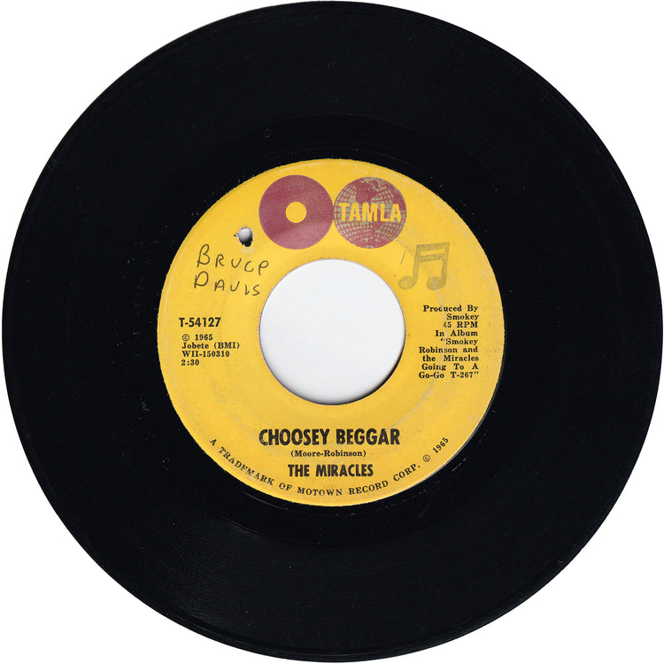 The Miracles - Going To A Go Go / Choosey Beggar