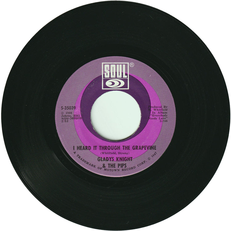 Gladys Knight & The Pips - I Heard It Through The Grapevine / It's Time To Go Now