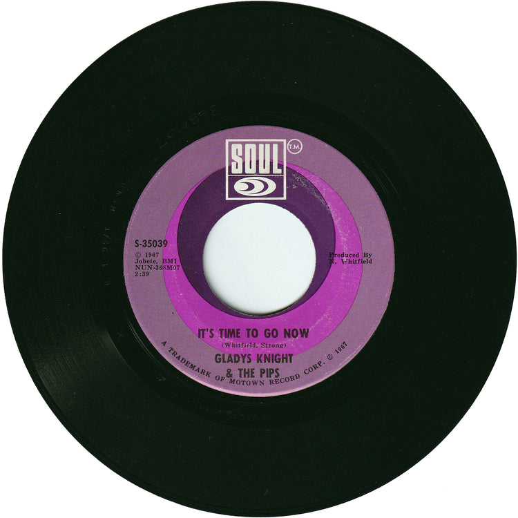 Gladys Knight & The Pips - I Heard It Through The Grapevine / It's Time To Go Now