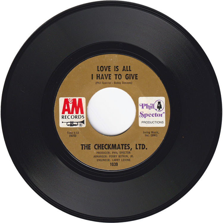 Sonny Charles ＆ The Checkmates, Ltd. - Love Is All I Hate To Give / Never Should Have Lied