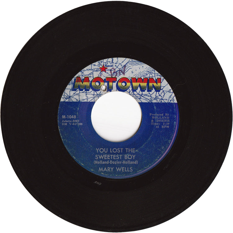 Mary Wells - You Lost The Sweetest Boy / What's Easy For Two Is So Hard For One