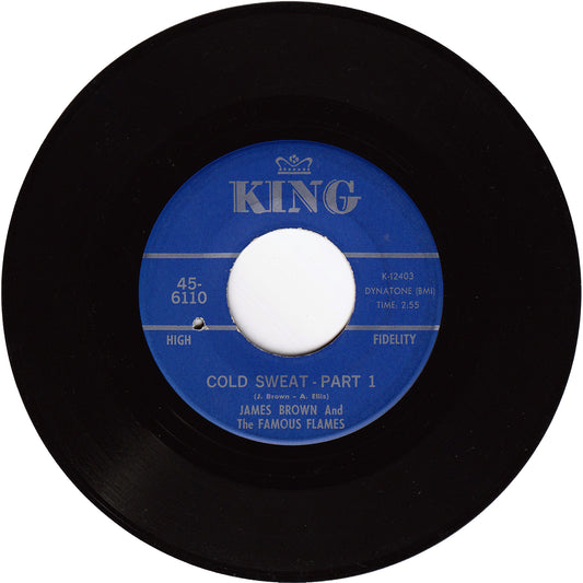 James Brown & The Famous Flames - Cold Sweat Part 1 / Cold Sweat Part 2