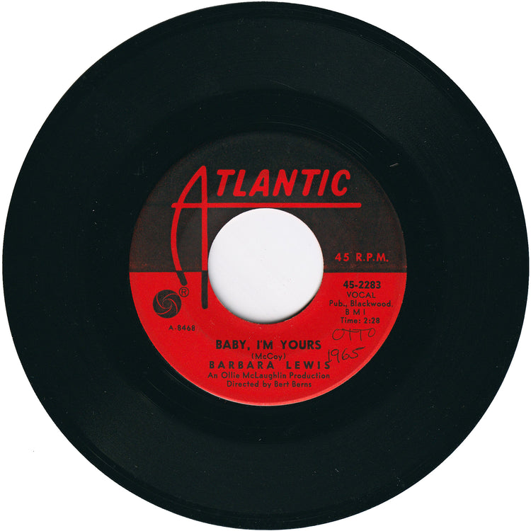 Barbara Lewis - Baby I'm Yours / I Say Love