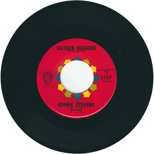 Connie Stevens - Sixteen Reasons (Why I Love You) / Little Sister
