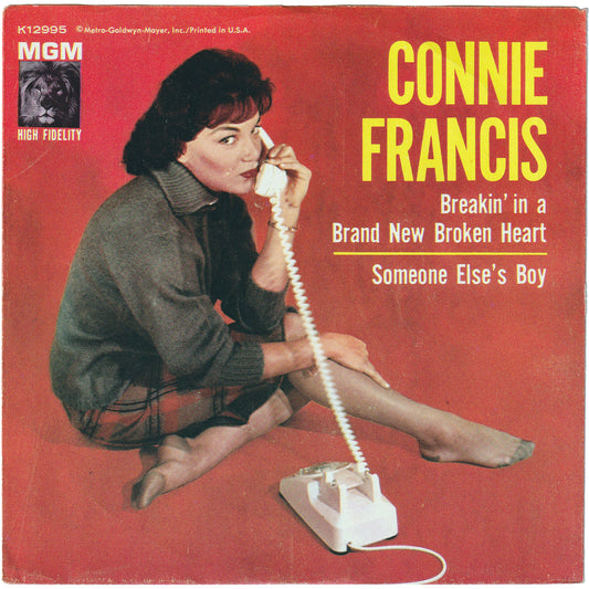 Connie Francis - Someone Else's Boy / Breakin' In A Brand New Broken Heart (w/PS)