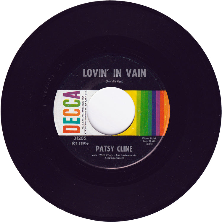 Patsy Cline - I Fall To Pieces / Lovin' In Vain