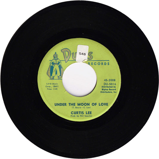 Curtis Lee - Under The Moon Of Love / Beverly Jean