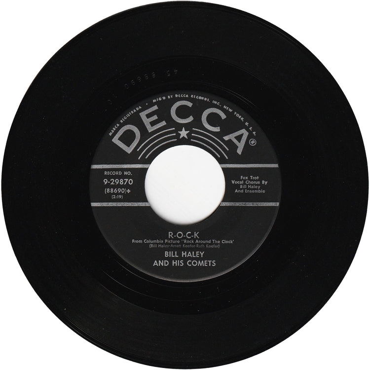 Bill Haley & his Comets - R-O-C-K / The Saints Rock 'n Roll
